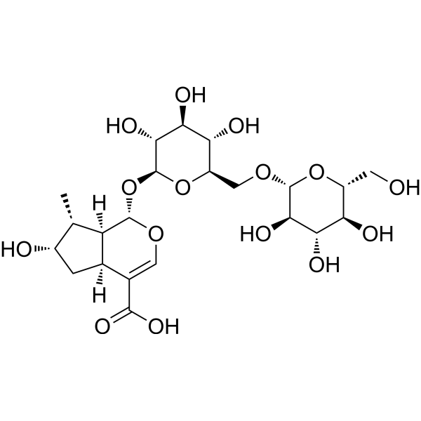 Loganic acid 6′-O-β-D-glucoside 176226-39-4